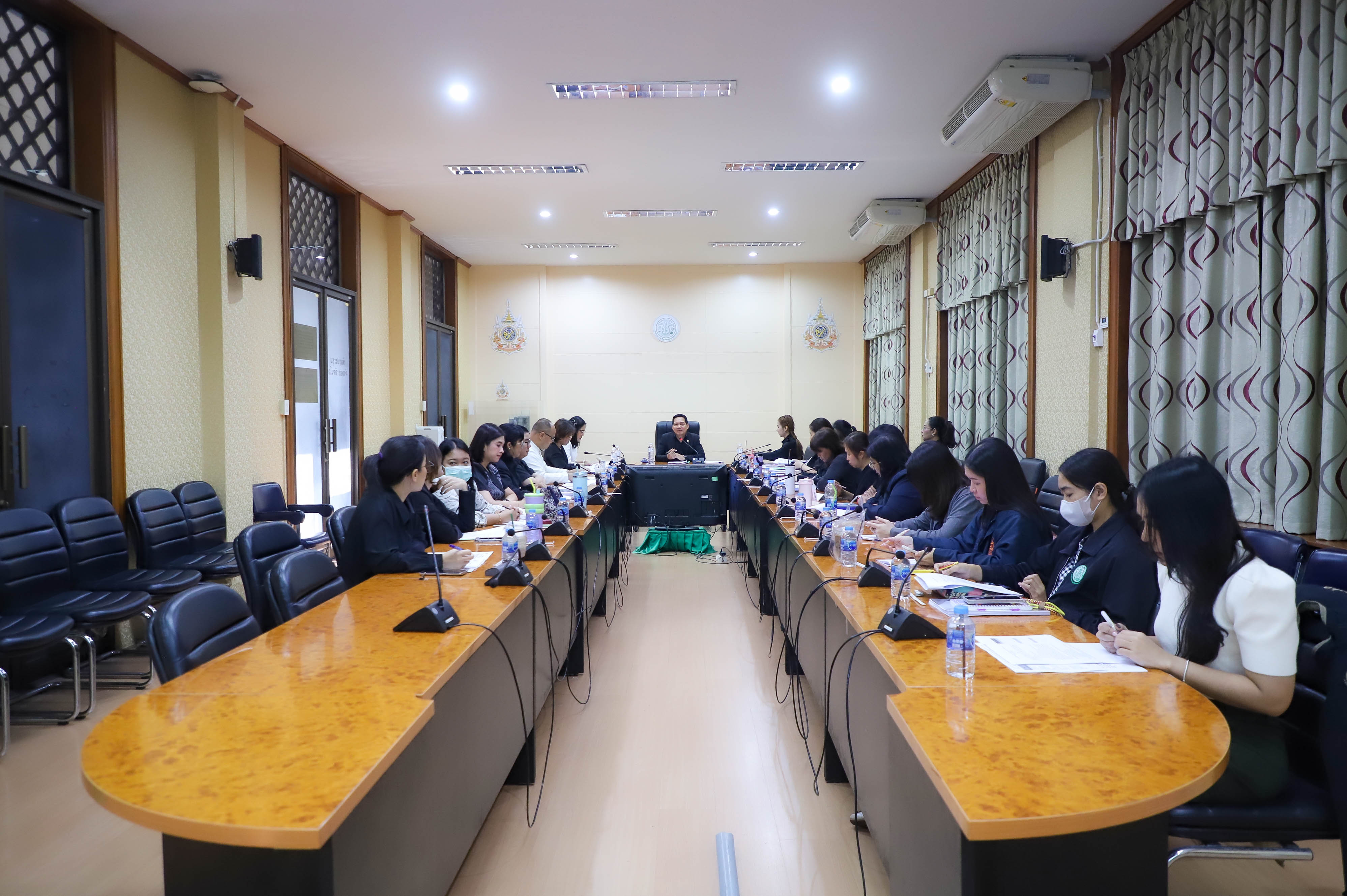 title - สบท. ประชุมชี้แจงและมอบหมายผู้รับผิดชอบในแต่ละตัวชี้วัดในส่วนที่เกี่ยวข้องกับกองทุนการปฏิรูปที่ดินเพื่อเกษตรกรรม ประจําปีงบประมาณ พ.ศ. 2569 